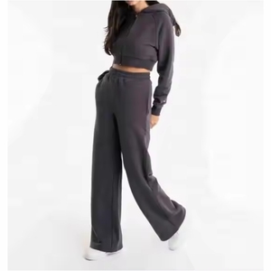Vente en gros de survêtements de jogging pour femmes survêtements à manches longues survêtement vêtements d'entraînement survêtements de sport pour femmes adultes hiver - Product Image 1