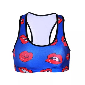 Soutien-gorge de sport pour femmes, doux et confortable, logo imprimé personnalisé et style à la mode Offres Spéciales - Product Image 1