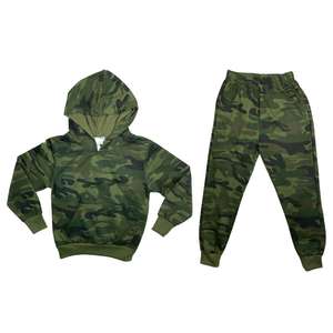 Survêtement personnalisé Survêtement pour enfants Garçons Sweat à capuche Joggers Jogging Bas Ensemble uni Survêtements américains - Product Image 4