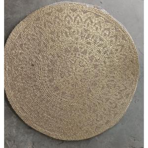 Eco-Friendly Natural Hand-Woven Table <b>Mat</b> <b>Round</b> Shape Jute Table <b>Mat</b> for Gifting Use Available at Low Price - Product Image 1