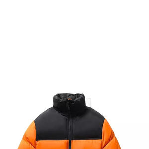 Chaqueta acolchada de talla grande con estampado personalizado de alta calidad, chaqueta de invierno transpirable personalizada para hombre con bolsillos, el mejor diseño al por mayor - Product Image 4