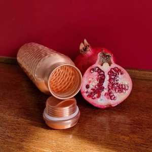 Handmade Pure Copper <b>Water</b> <b>Bottle</b> for Kids High Quality Indian Handicraft <b>Bottle</b> - Product Image 2