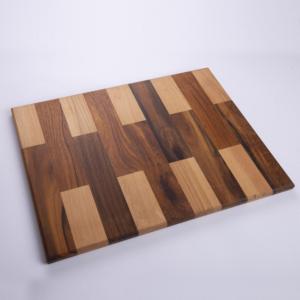 Planche à découper en bois massif en gros |   Bois naturel mélangé, 1,5 cm d'épaisseur - Product Image 4
