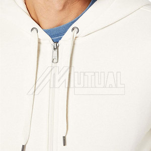 เสื้อฮู้ดลำลองสำหรับผู้ชายเสื้อสเวตเตอร์มีฮู้ดผ้าฝ้าย100% ผ้าโพลีเอสเตอร์สีพื้นสำหรับฤดูใบไม้ร่วงออกแบบโลโก้ได้ตามต้องการ - Product Image 3