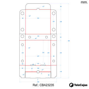 Boîte à lunch jetable blanche moyenne pour omelettes aux pommes de terre, empanadas, pizzas épaisses 23x23x5 cm - intérieur et extérieur blancs - Product Image 4