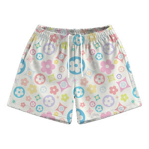 Pantalones cortos de fútbol para entrenamiento deportivo activo para hombre, pantalones cortos de fútbol de secado rápido, pantalones cortos de baloncesto con cintura elástica de malla de poliéster - Product Image 3