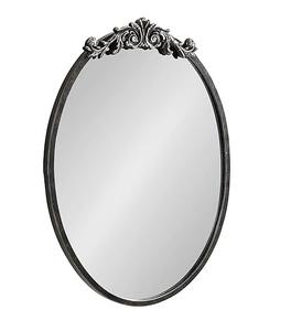 Cadre en aluminium et métal Miroir mural moderne fini personnalisé de style fantaisie Miroir mural décoratif de luxe fait à la main pour la maison. - Product Image 1