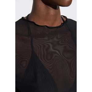 Blouse en tulle à col de vélo - Product Image 5