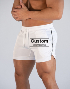 GITF, pantalones cortos de entrenamiento de gimnasio para hombre, pantalones cortos deportivos de compresión de secado rápido para Fitness, correr y entrenamiento, ropa atlética informal - Product Image 1