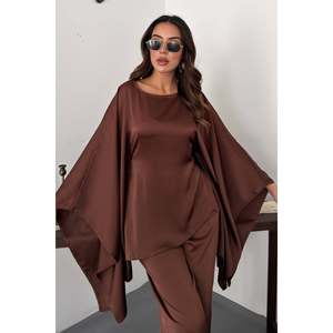 Brown <b>Cape</b> Suit - Brown - Product Image 3