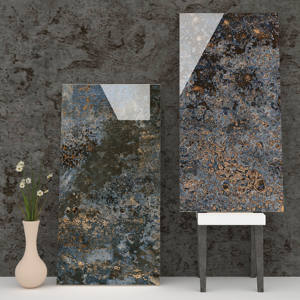 Couleurs vives Designs personnalisés carreaux de porcelaine vitrifiés Fabrication en Inde pour les carreaux pillers. - Product Image 1