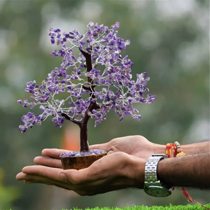 Wholesale Best Quality Carved Amethyst Gemstone <b>Tree</b> Chips Beads for Home Decoration and Healing for Sale - Product Image 4