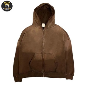 Survêtement délavé à l'acide de grande taille pour hommes Ensembles de jogging de marque privée Tech Fleece Jogging Sweat Suits Jogger Set - Product Image 3