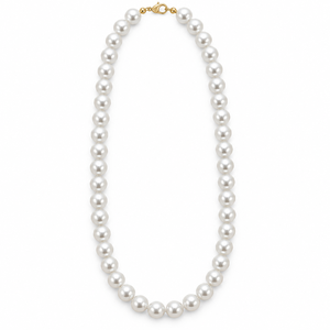 สร้อยคอโชคเกอร์ลูกปัดมุกเทียม Smile Joyas รุ่น PE-0143 สำหรับทุกเพศ สไตล์คลาสสิก เหมาะสำหรับงานแต่งงาน ของขวัญสุดอินเทรนด์ - Product Image 1