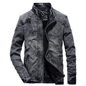Chaqueta de Lona y Mezclilla para Hombre, Diseño Nuevo 2025, Venta al Por Mayor, Invierno, Alta Calidad, Transpirable, Secado Rápido, Servicio OEM - Product Image 1