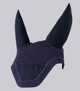 Voile anti-mouches élégant en crochet pour cheval, bonnet d'oreille, tissu doux, léger et respirant pour un confort optimal, protection contre les mouches et performance - Product Image 2