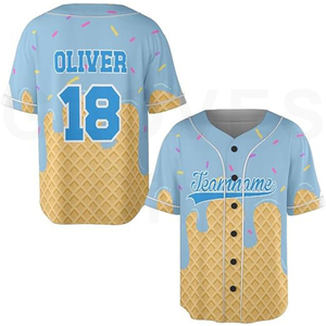 Everyday Active Wear GLOVES City Baseball Jersey Colorful Versatile Design Suitable for <b>Light</b> Workouts Baseball Jersey - Product Image 5