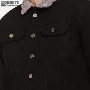 Último diseño elegante chaqueta de mezclilla de moda para hombres 100% alta calidad precio al por mayor chaquetas de mezclilla para hombres abrigos - Product Image 2