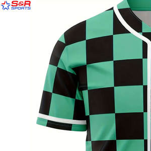 Jersey de béisbol al por mayor nueva llegada jersey de béisbol de poliéster 100% jersey de béisbol personalizado de alta calidad - Product Image 4