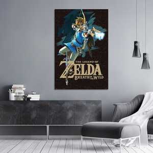 โปสเตอร์ติดผนังสไตล์โมเดิร์นตำนานของเซลด้า ลมหายใจแห่งป่า - Product Image 2