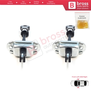 ตัวจำกัด2X บานพับประตูหน้า BDP1677-1สำหรับ L200ไทรทัน MK5 KJ KK KL Pajero Sport 3 fullback 1 5702A229 - Product Image 4