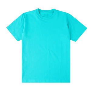 OEM Custom logo Embroidery Printed Design Heavy Solid Color Cotton <b>Men</b> and Women <b>Short</b>-<b>sleeved</b> T-<b>shirt</b> <b>White</b> Loose <b>Men's</b> T-<b>shirt</b> - Product Image 5