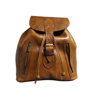 Genuine Leather Lightweight <b>Lady</b> Luxury Vintage Softback Square Shape Buckle Closure Detachable Shoulder Strap Water Resistant - Product Image 2