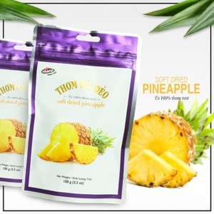Ananas séché AD de qualité supérieure, vente chaude, tranches au goût sucré, marque Vinamit du Vietnam, prêt à manger, quantité en vrac, fruit naturel - Product Image 2