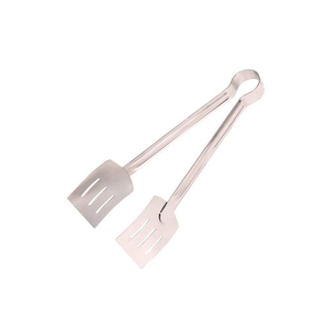 Pince de service à salade design en acier inoxydable et utilisation dans la cuisine pour les pinces à barbecue Offre Spéciale à pain - Product Image 1