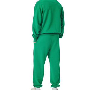 Conjunto de pantalones de chándal acampanados de alta calidad con logotipo personalizado 2025, conjunto de chándal deportivo, chándal de dos piezas para correr para hombre, Invierno - Product Image 2