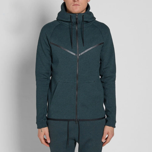 Ensemble de survêtement pour homme d'hiver avec logo personnalisé - 100% coton, respirant, à séchage rapide, vêtements de sport pour la salle de sport et l'entraînement - Product Image 3