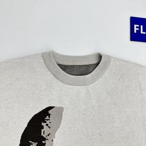 Jersey personalizado de punto con cuello redondo de invierno para hombre, suéter de talla grande, ropa de punto para hombre, suéter de gran tamaño para hombre - Product Image 6