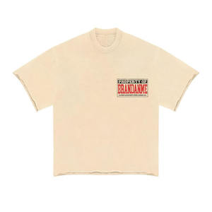 T-shirt d'impression personnalisée sérigraphie lourde 100% coton avec 200-300 g/m² T-shirts unisexes - Product Image 4