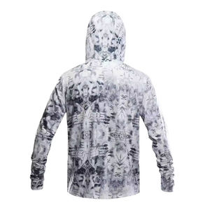 Camisa de pesca transpirable y cómoda para hombre, estampado personalizado, manga larga de alta calidad, UPF 50, antibacteriano, secado rápido, colores personalizados - Product Image 5