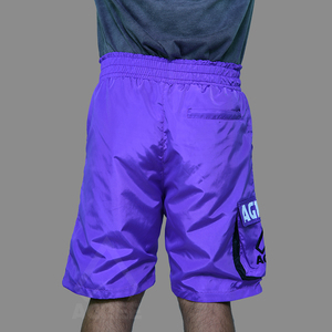 Shorts Bermuda Décontractés et Confortables en Tissu Toile 100% Polyester Écologique avec Ceinture Élastique, Imperméables et Coupe-Vent avec Poches - Product Image 3
