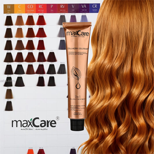 Colorazione per <span class=keywords><strong>Capelli</strong></span> Maxcare a Base di Erbe, Lunga Durata, con Olio di Argan, Tinta Permanente a Basso Contenuto di Ammoniaca per <span class=keywords><strong>Coprire</strong></span> i <span class=keywords><strong>Capelli</strong></span> <span class=keywords><strong>Bianchi</strong></span> e Grigi, Basso MOQ - Product Image 4