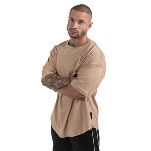 เสื้อยืดคอกลมทรงหลวมระบายอากาศได้ดีเสื้อโอเวอร์ไซส์ - Product Image 1