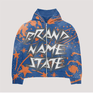 MOVATEXTILES 2025 Vente en gros 100% coton Sweats à capuche personnalisés de haute qualité Tops Sweats à capuche de sérigraphie surdimensionnés pour hommes - Product Image 1