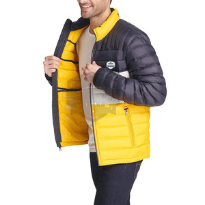 Chaquetas Acolchadas de Invierno para Hombre, Más Vendidas, Cuello Alto, Logotipo Frontal, Ecológicas, Transpirables, Uso Casual, Mangas Largas, Servicio OEM - Product Image 6