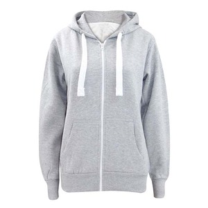 เสื้อฮู้ดมีซิปสำหรับผู้ชายผ้าคอตต้อนขนาดใหญ่โอเวอร์ไซส์ออกแบบได้ตามต้องการ - Product Image 2
