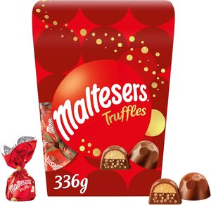 <b>Maltesers</b> Chocolate Truffles <b>Gift</b> <b>Box</b>, Milk Chocolate <b>gift</b>, Honeycomb & Truffle filling, 336g - Product Image 5