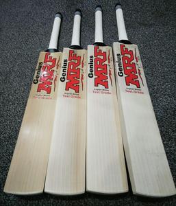 Bate de críquet MRF TEST GRADE ENGLISH WILLOW de mango corto - Product Image 1
