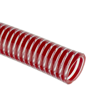 Tuyau d'aspiration de vin flexible en PVC robuste de qualité alimentaire transparent transfert haute pression écologique pour la cave à lait de boisson - Product Image 1