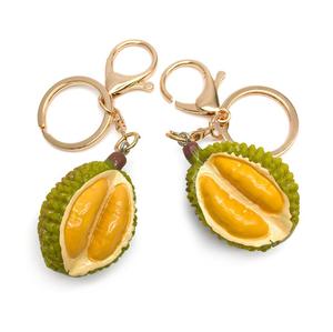 Llavero de resina con diseño de durián, creativo y personalizado, muy vendido, ideal como regalo. - Product Image 2