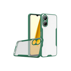 เน็ตซี่ วีโว่ Y16 เคส ซีรีส์ SAFA Parfe ซิลิโคนอ่อนนุ่มฝาหลังใสสีเขียวเข้มเคสโทรศัพท์มือถือ - Product Image 1