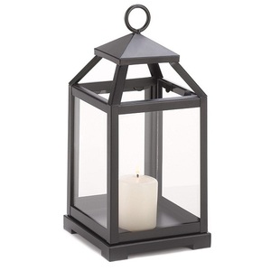 Lanterne en métal en acier inoxydable de qualité supérieure bougeoir fait main mariage décoratif classique élégant lanterne en métal fantaisie - Product Image 6