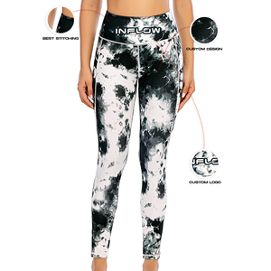 Legging Offre Spéciale femme sur mesure à vendre Legging sur mesure à bon prix Legging de sublimation 100% coton fibre de bambou - Product Image 5