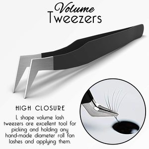 Free Custom High Quality Lashes Tweezers Lashes <b>Applicator</b> Tweezers Private <b>Label</b> Eyelash Extension Tweezers - Product Image 5