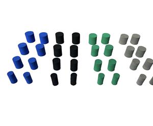 Oren Celik Makina High Magnification 6x Zoom 20mm 28 Caliber Poly Cork Plugs Durable Medium Firmness Hunting <b>Accessories</b> Model - Product Image 2