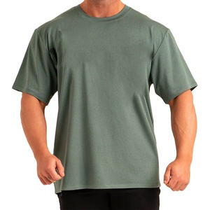 เสื้อยืดออกกำลังกายแขนสั้นผู้ชายผ้าฝ้าย 100% สำหรับวิ่ง ฟิตเนส รับสกรีนโลโก้ ระบายอากาศได้ดี เป็นมิตรกับสิ่งแวดล้อม เนื้อผ้าหนา ขายส่ง - Product Image 3